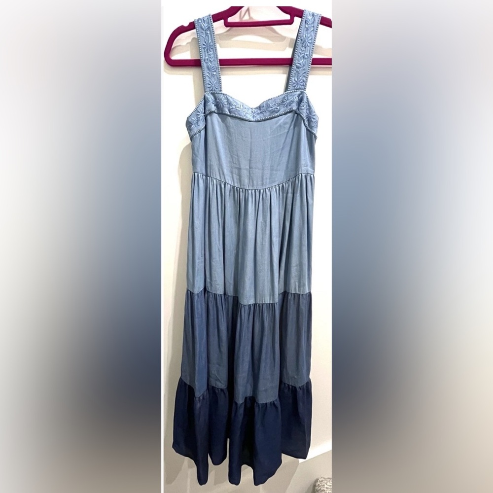 Kate Spade chambray maxi dress